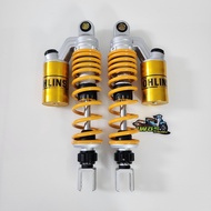โช๊คหลัง OHLINS PCX / NMAX / XMAX / AEROX / GPX DRONE โช๊คหลังแต่ง โช๊คหลังโอลิน สีเหลือง สูง 310 มิ