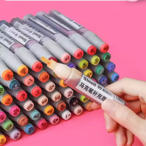 Marker Replenishing Liquid Universal Touch Marker Water Filling Liquid Alcohol Oily 24 /36 /48 /60 C