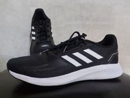 Adidas Runfalcon 2.0 [FY5943] 男 慢跑鞋 休閒 輕量 透氣 日常 穿搭 愛迪達 黑白 US:10 UK:9.5 EUR:44 CM:28 黑/白 ※保證專櫃正品台灣公司貨 原價：2290元