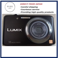 Pre-owned Product LUMIX DMC-FH7 Black 16.1MP Digital Camera Y2K Aesthetic Compact Digicam | 4x Optic