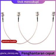 2Pcs 3G HD SDI Cable BNC Cable 30cm 75 Ohm for Cameras  Video Equipment Supports HD-SDI 3G-SDI 4K 8K