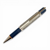 全新 ▼MONTBLANC特別版偉大人物安迪沃荷原子筆，銀藍色，德國製造，男士，書寫流暢