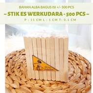 Ice cream sticks - ice cream sticks containing approximately 500 pcs - ice STICKS - ice cream sticks