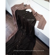 ABAYA ONLY Alea Abaya Anti UV Buttons Abaya Dress Muslimah Abaya Dubai Exclusive Abaya Dress Abaya D