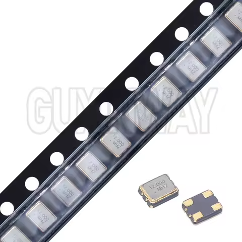 10PCS SMD 3225 SMD passive quartz crystal oscillator 8Mhz 10Mhz 12Mhz 16Mhz 20Mhz 24Mhz 26Mhz 30Mhz