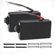 Sealed Alnico 5 Brass Cover LP Guitar Humbucker Pickup 4 Coil Cable Output 7.5K/15K Coil Splitting A