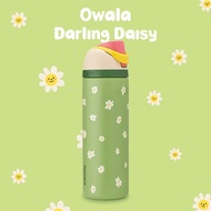 Original Owala FreeSip 24oz Water Bottle – "Darling Daisy" Edition, Insulated Stainless Steel with S