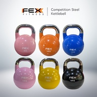 FEX fitness - Kettlebell Competition Steel  ลูกตุ้มยกน้ำหนัก เคตเทิลเบล เกรดแข่งขัน *คละสี กรุณาสอบถ