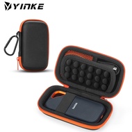Yinke Hard Case for SanDisk Extreme Pro/SanDisk Extreme Portable External SSD 500GB 1TB 2TB Travel Protective Cover Storage Bag