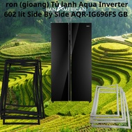 AQUA refrigerator gasket - AQR Inverter 602 liters Side By Side model: AQR-IG696FS GB