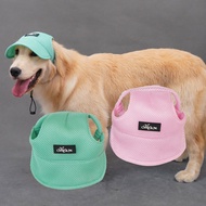 Pet hat pet hat pet hat Ear Leakage Breathable Golden Retriever Dog hat Japanese Shading Sunscreen p