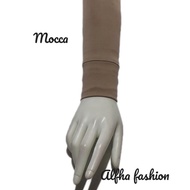 manset polos sambung P 45 CM/handsock murah /manset tangan /manset tangan wanita muslimah