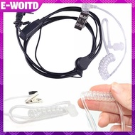E-WOITD FBI Style Headset Earphone Earpiece Mic Security Radio Walkie Talkie Pro 2 Pin E-WOITD