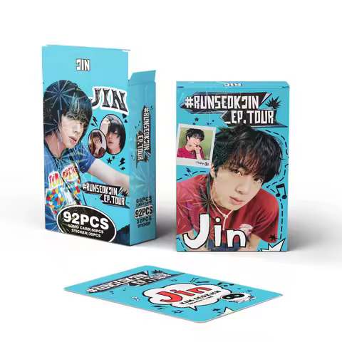 92 Small Star Trading Photo Cards, Instant Photo Planner Stickers, Double-Sided LOMO Cards, Fan Coll