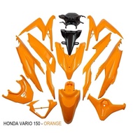 HONDA VARIO150 BODY COVER SET ORIGINAL INDONESIA ( ORANGE ) COVER SET VARIO150 ORANGE