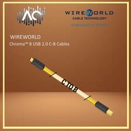 WireWorld Chroma™ 8 USB 2.0 (C-B) Audio Cables-1.0M