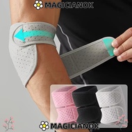 MAGICIANOK Compression Elbow Brace, Adjustable Support Brace Elbow Support Brace, Professional Breat