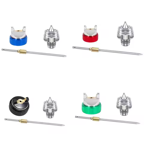 Needle Fluid Nozzle Kit For Hvlp Spray Gun 1.4/1.7/2.0mm Nozzles for paint gun H-2008 Pneumatic Tool