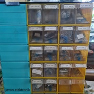 Half Resistor 1/2 w watt 1 10 100 220 330 560 1k 1k2 2k2 3k3 4k7 6k8 10k 15k 27k 33k 47k 100k 330k 1