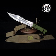 5Cr13Mov STRIDER KNIVES ทรงโบวี่ สีเขียว