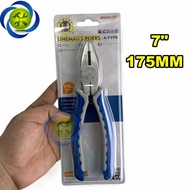C-Mart B0014-7 175mm 7inch blue and white electric pliers