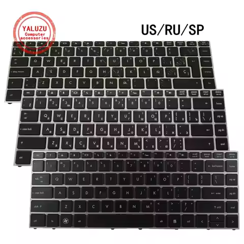US/RU/SP English/Russian/Spanish NEW Laptop Keyboard For HP Probook 5330 5330M