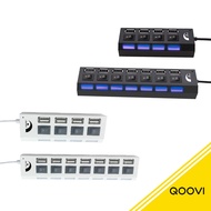 [QOOVI] 4-Port/7-Port USB HUB