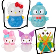 Sanrio 雪人hello kitty kerropi 扭蛋