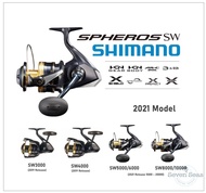 PROMO- SHIMANO SPHEROS SW 2021 3000 4000 5000 6000 8000 10000 14000 18000- Bravata Store