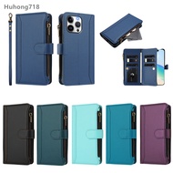 Flip Zipper Leather Case For Infinix GT 20 30 Zero 40 2023 Smart 7 HD 8 Pro 9 10 Plus X6517 KC 8 CC7