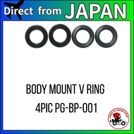 AXON Racing Body Mount V Ring 4 Pack PG-BP-001