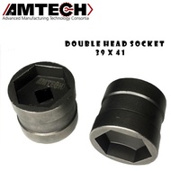 MATA Amtech Eye Head Sock Shock Lock Clutch Nut 39x41- Double Socket