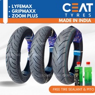 CEAT Tubeless Tire 80/90-14, 90/90-14, 110/80-14, 140/70-14, 110/70-13, 130/70-13