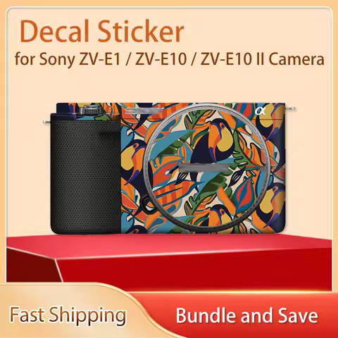 For Sony ZV-E10 ZV-E10 II ZV-E1 Decal Skin ZV-E10M2 Camera Skin Sticker Protective Film Cover Case Z