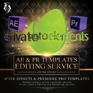 Envato Elements Video Templates Editing and Customization Services