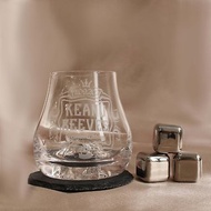 Whiskey Glass Set 男友禮物冰山威士忌酒杯 玻璃杯套裝 客製雕刻