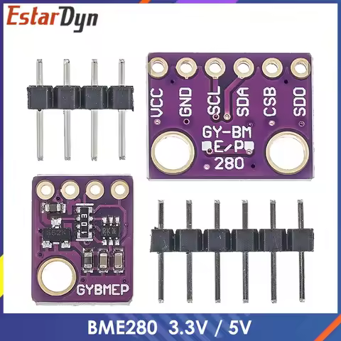 BME280 3.3V 5V Digital Sensor Temperature Humidity Barometric Pressure Sensor Module I2C SPI 1.8-5V 
