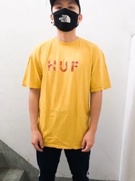 &lt;現貨實拍&gt;HUF 玫瑰花字母短T