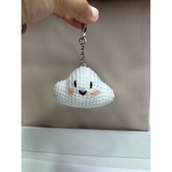 cute cloud keychain ️