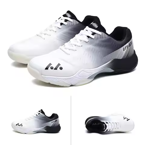 LEFUS Professional Table Tennis Shoes Breathable Outdoor Sports Training Comfortable Badminton Light