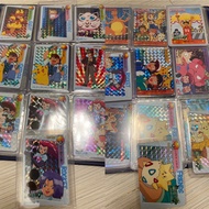 1998 Bandai Pokemon carddass 閃卡 噴火龍，比卡超，小智，火箭兵團