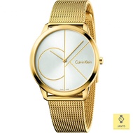 Calvin Klein Watch K3M21526 / Women's / Minimal / Analog 2-hands / Mesh SS Bracelet / Gold