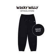 WACKY WILLY Signature Sweat Jogger Pants Black (80011SJGPTU_H5BKXX)