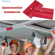 INSTORE 2pcs Ceiling Positioning Plate, Ceiling Mounting Plasterboard Fixing Board, Installation Slo