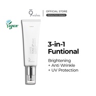 9wishes Vegan White Tone-up Cream SPF 21 (50ml)