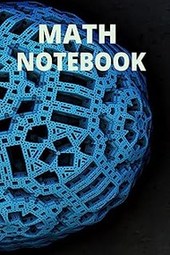 Squared papers Notebook for Math Exercise -numbers writing notebook -6x9 inch- 120 pages math notebo