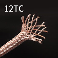 8TC/12TC OCC High Fidelity HiFi Audio Cable Connecting Power Amplifier Bulk Wire Speaker Wire 16/24 