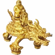 Sangkachai & 龙婆柳 骑神龟佛像 招财旺财 镇宅护佑 Lp Liew Dragon Turtle Bucha 龍婆柳招財神龜金身供奉型（正庙恭请）