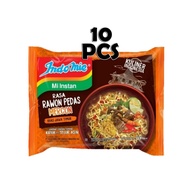 VIRAL Isi 10pcs Indomie Rawon Pedas Mercon Mi Instan 75gr Noodle Instant Mie Sedap
