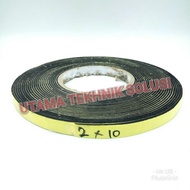 Aerotape Single Foam 1 in Sponge Sticker size 2mm x 10mm x 10Mtr
